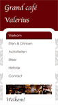 Mobile Screenshot of grandcafevalerius.nl
